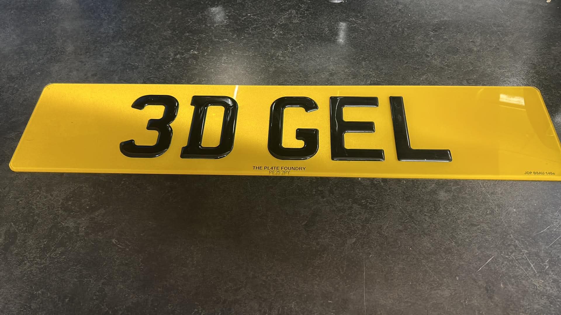 3D Gel Domed Plate Example